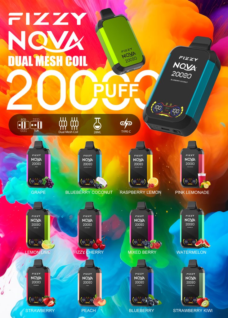 fizzy nova 20000 puffs vape