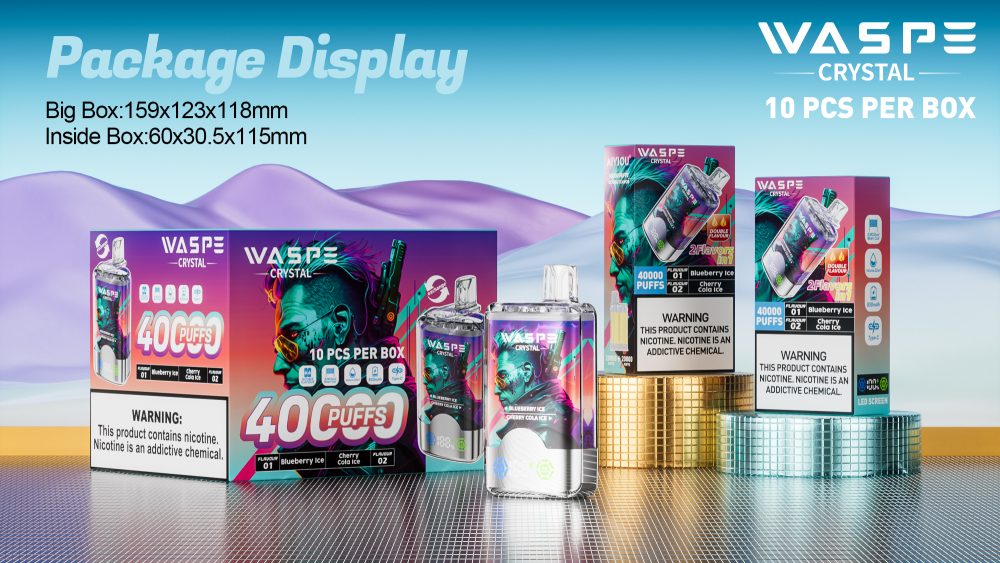 WASPE Crystal Double Flavors 40k